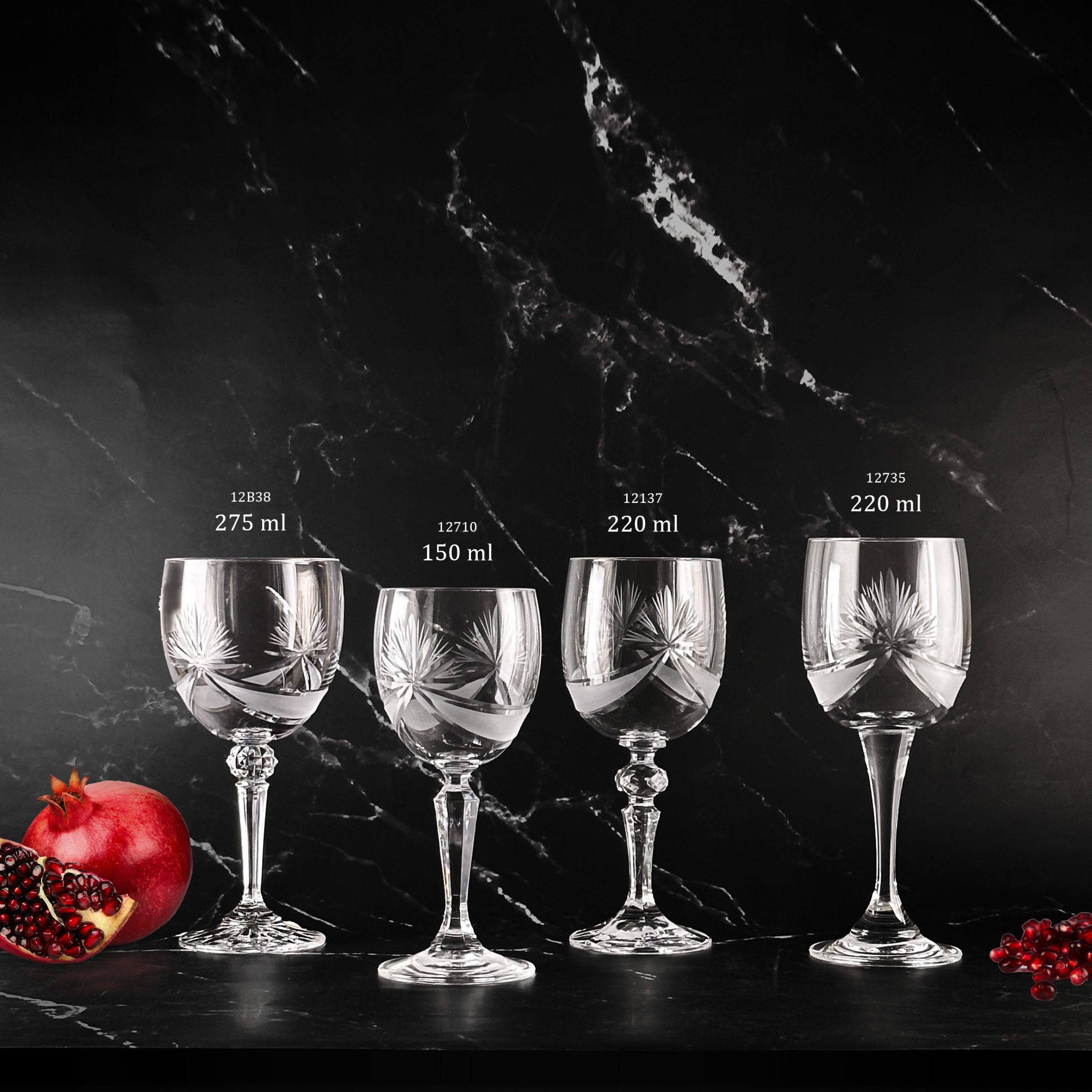 crystal wine glass 12710-12710-12B38-12735