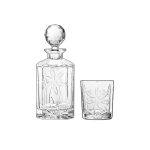 Set 1+6 Bộ Bình Rượu Whisky CRYSTAL BOHEMIA