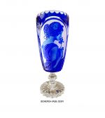 Bình Bông Pha Lê Có Chân Mucha GLASS AGES - Ảnh 4
