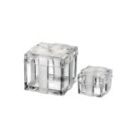 Thố Pha Lê Hình Hộp Quà CRYSTAL BOHEMIA