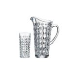 Set 1+6 Bộ Bình Nước Diamond CRYSTAL BOHEMIA
