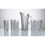 Set 1+6 Bộ Bình Nước Diamond CRYSTAL BOHEMIA - Ảnh 2