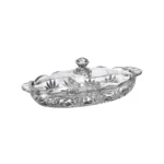 Khay Có Nắp Chia Ngăn Đựng Bánh Kẹo Tulips CRYSTAL BOHEMIA