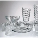 Bình Bông Wave CRYSTAL BOHEMIA - Ảnh 3