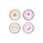 Bộ 4 Chén Nhỏ Đựng Hạt Candyland (họa tiết) Crystalex - Ảnh 2